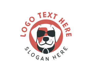 Mascot - Sunglasses Pet Dog logo design