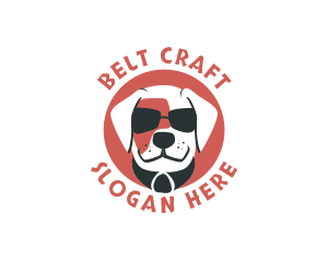 Sunglasses Pet Dog logo design