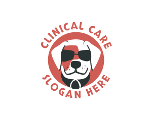 Sunglasses Pet Dog logo design