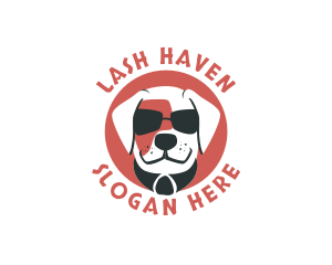 Sunglasses Pet Dog logo design