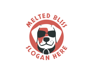 Sunglasses Pet Dog logo design