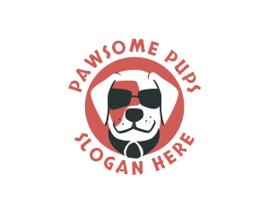 Dog - Sunglasses Pet Dog logo design