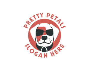 Sunglasses Pet Dog logo design