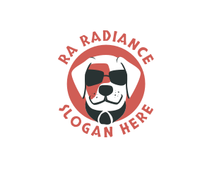 Sunglasses Pet Dog logo design