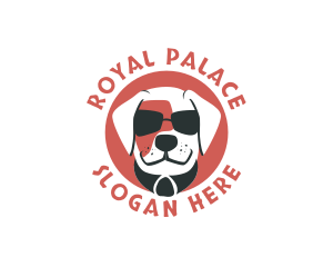 Sunglasses Pet Dog logo design