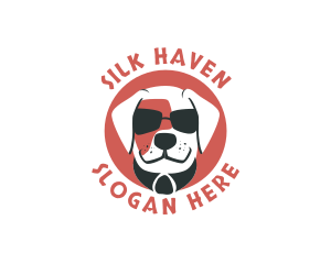 Sunglasses Pet Dog logo design