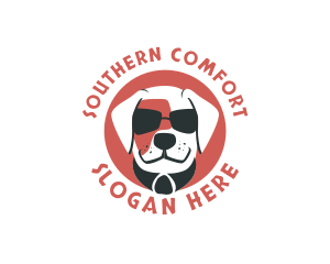 Sunglasses Pet Dog logo design