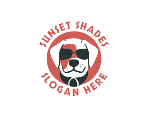 Shades - Sunglasses Pet Dog logo design