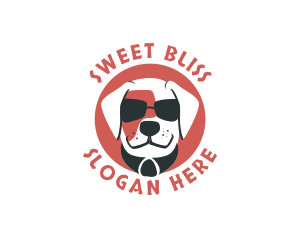 Sunglasses Pet Dog logo design