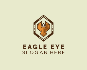 Flying Eagle Aviary logo design