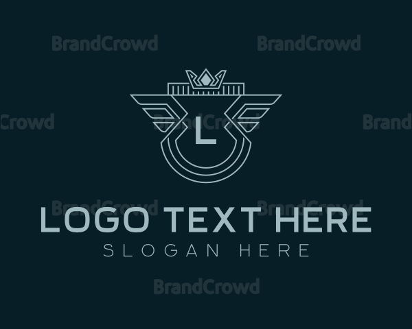 Wings Crown Company Logo