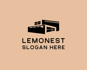 Logistics - Warehouse Storage Building logo design