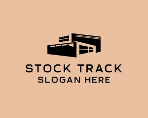 Inventory - Warehouse Storage Building logo design