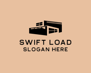 Warehouse Storage Building logo design