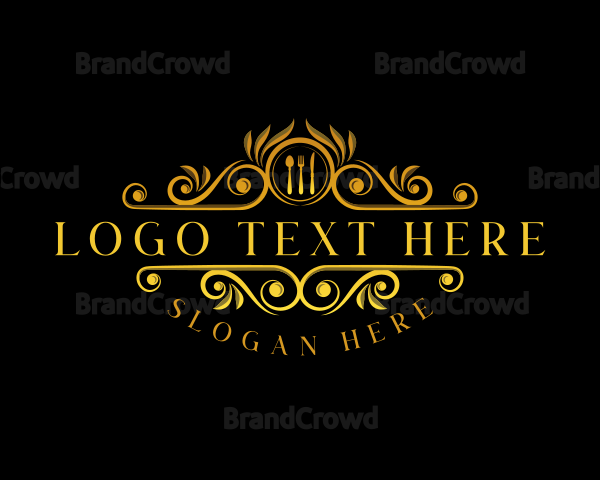 Luxury Catering Culinary Logo