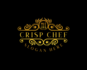 Luxury Catering Culinary logo design