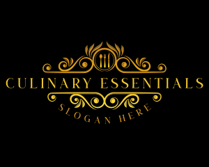 Luxury Catering Culinary logo design