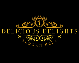 Luxury Catering Culinary logo design