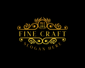 Luxury Catering Culinary logo design