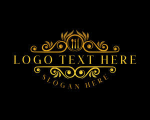 Luxury Catering Culinary Logo