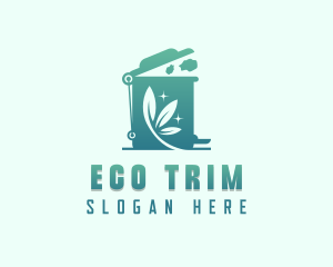 Eco Garbage Can logo design