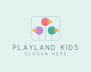 Baby Bird Daycare Toy logo design