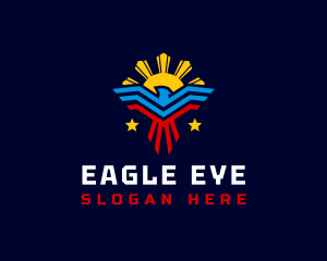 Aviation Eagle Philippines logo design