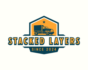 Delivery Truck Vehicle logo design