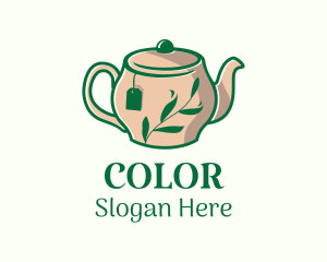 Herbal Tea Teapot Logo