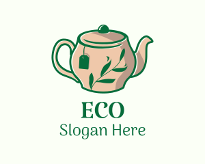 Herbal Tea Teapot Logo