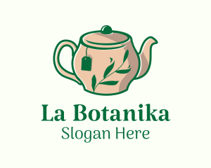 Herbal Tea Teapot Logo