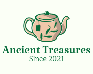 Herbal Tea Teapot logo design