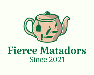 Herbal Tea Teapot logo design