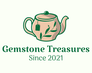 Herbal Tea Teapot logo design