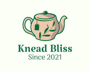 Herbal Tea Teapot logo design