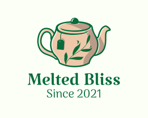 Herbal Tea Teapot logo design