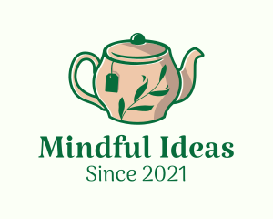 Herbal Tea Teapot logo design