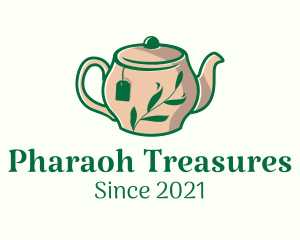 Herbal Tea Teapot logo design