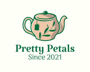 Herbal Tea Teapot logo design