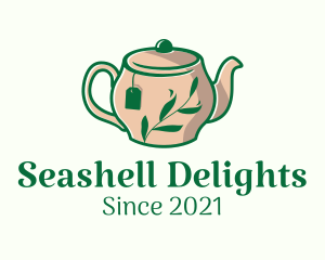 Herbal Tea Teapot logo design