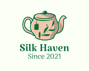 Herbal Tea Teapot logo design