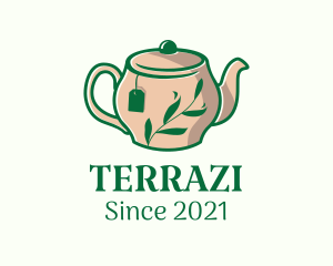 Herbal Tea Teapot logo design