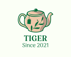 Herbal Tea Teapot logo design