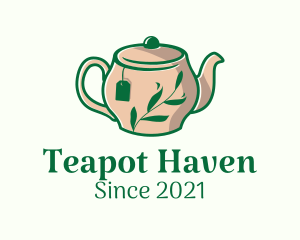 Teapot - Herbal Tea Teapot logo design