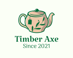 Herbal Tea Teapot logo design