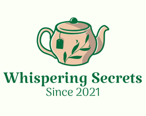 Herbal Tea Teapot logo design