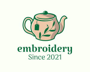 Herbal Tea Teapot logo design