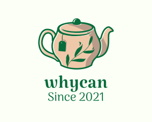 Nature - Herbal Tea Teapot logo design