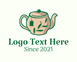 Herb - Herbal Tea Teapot logo design