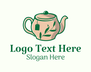 Herbal Tea Teapot Logo